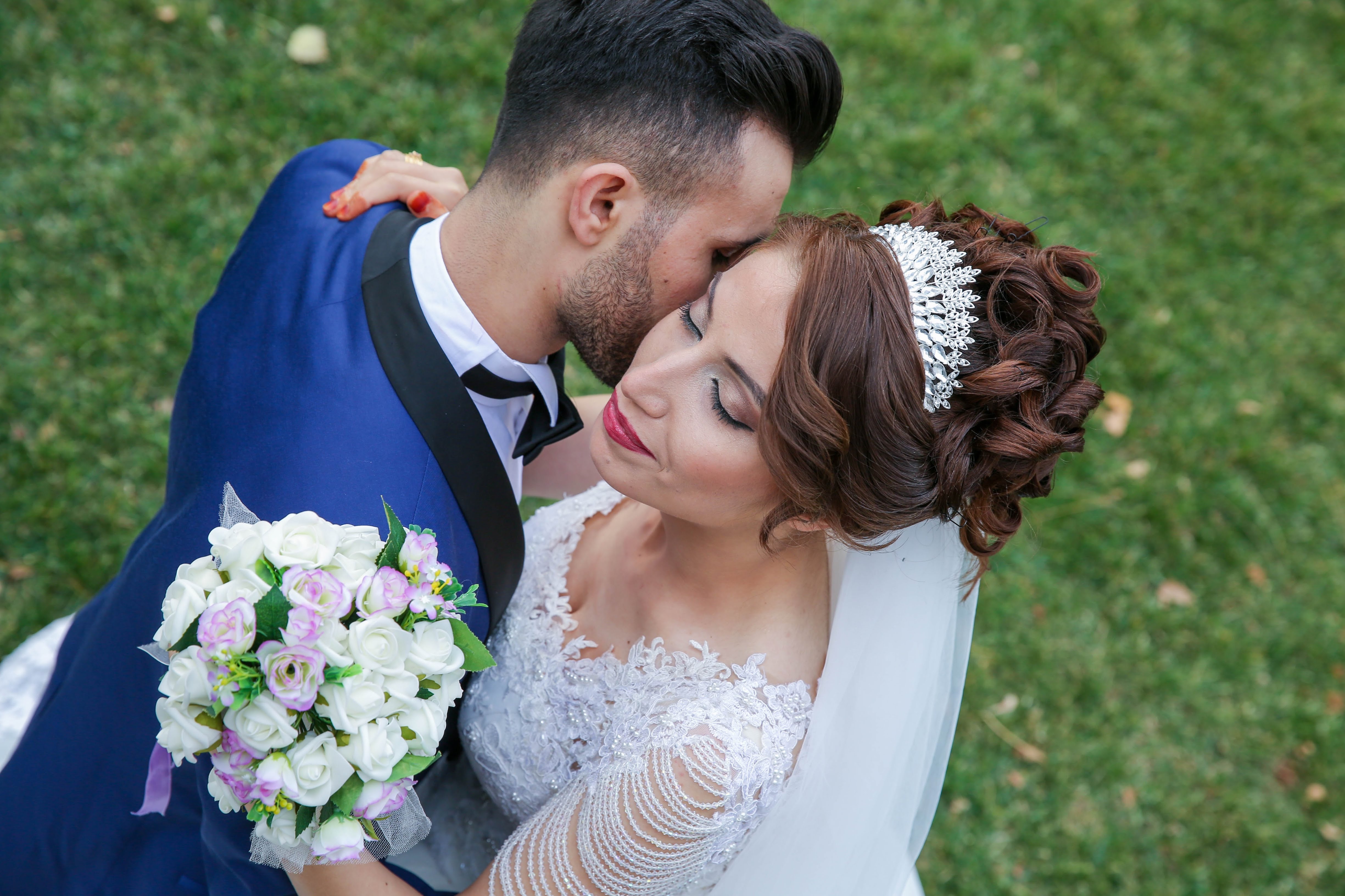 Satisfied clients on their special day