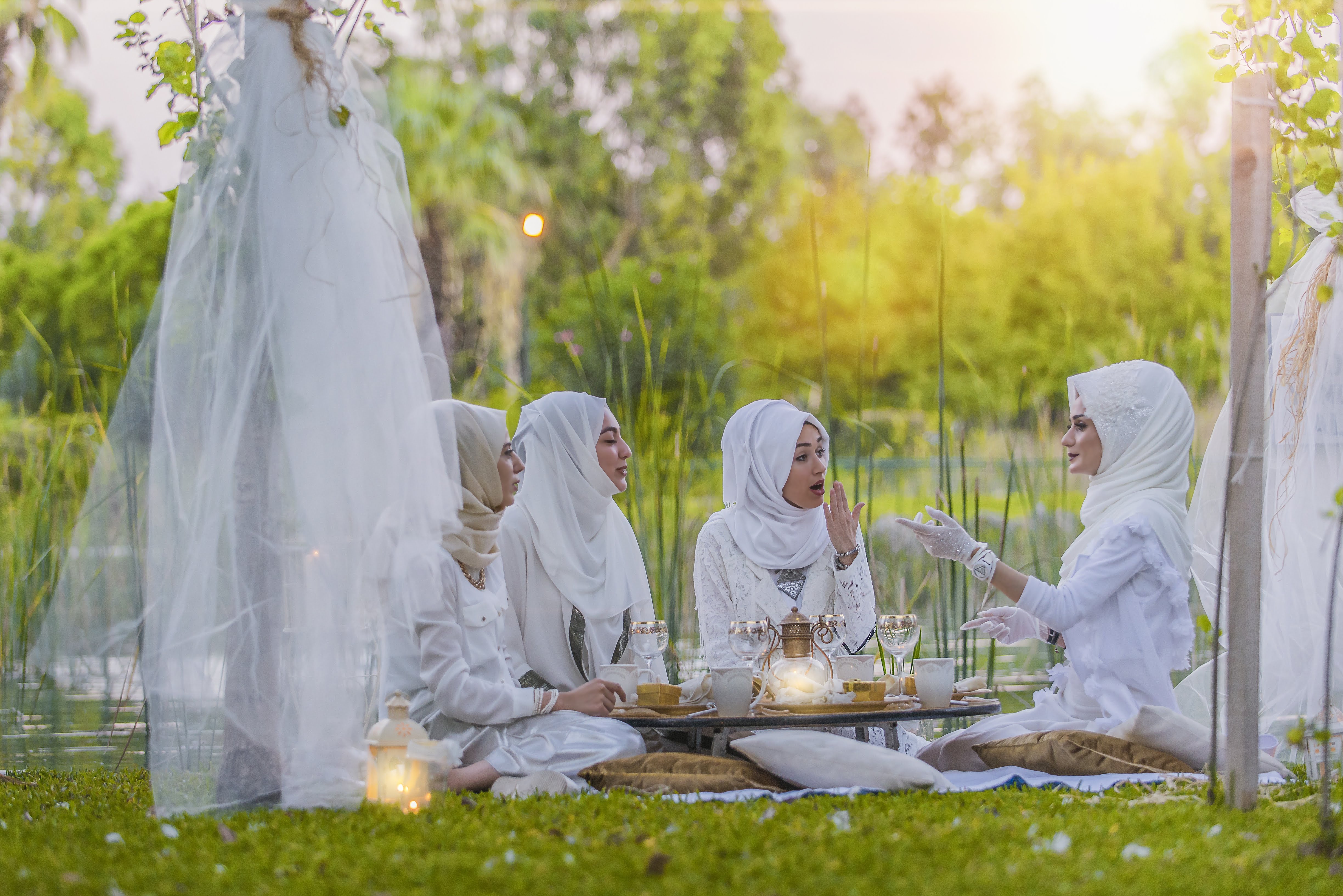 What's a bride without her bridesmaids?